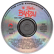 Banzai: CD in can