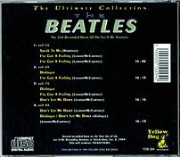 CD The 2nd Recorded Hour Of The Let It Be Sessions: back