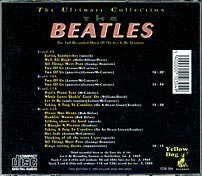 CD The 3rd Recorded Hour Of The Let It Be Sessions: back