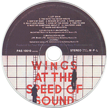 Wings At The Speed Of Sound - Rock Show: CD