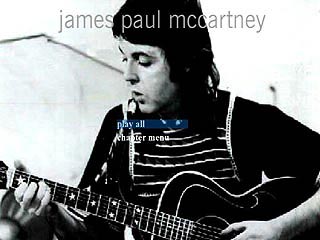 James Paul McCartney: main menu