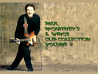 Paul McCartney's & Wings Clip Collection 2: main menu