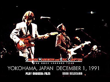 THE ROCK LEGEND TOUR - Live in Yokohama, December 1, 1991: menu