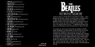 Past Masters 1: booklet (pages 2-3)