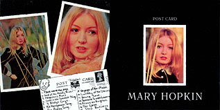 MARY HOPKIN: Post Card (factory CD-R gatefold front)