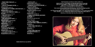 MARY HOPKIN: Post Card (booklet pages 2-3)